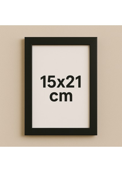 15X21 cm Pvc Camlı Plastik Siyah Boş Çerçeve Fotoğraf Çerçevesi Masaüstü ve Duvar Kullanımı 12 Adet fiyatları