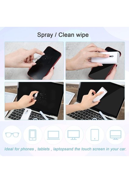 7'li Çoklu Elektronik Temizlik Seti - Bilgisayar, Airpods, Telefon ve Klavye Için fırsatları