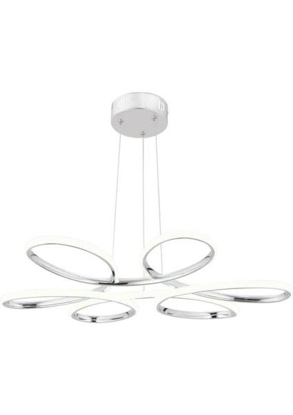 Modern Krom Sarkıt Avize, Beyaz Işık, Salon, Mutfak, Oda ve Hol Kullanımı Için Ideal