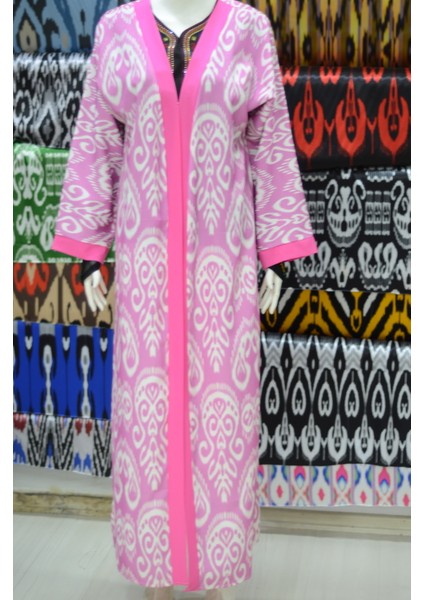 Ikat Desenli Kaftan