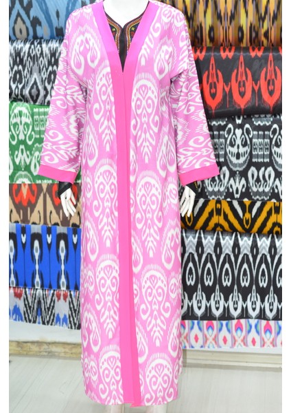 Ikat Desenli Kaftan fiyatları
