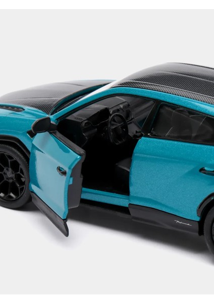 Lamborghini Urus Çek Bırak Araba 1:38 Diecast Model Araba Dekalli Turkuaz fırsatları