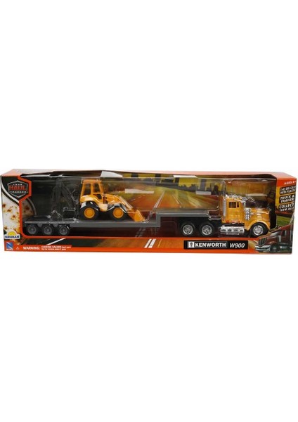 1:43 Long Haul Kenworth Taşıyıcı Tır ve Dozer