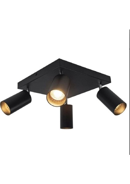 Kare LED Duvar Aplik, Hareketli Tavan Spot, Modern Iç Mekan Aydınlatması