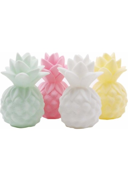 Turuncu Ananas LED Gece Lambası, Çocuk ve Bebek Odası Dekorasyonu Için Ideal