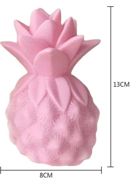 Turuncu Ananas LED Gece Lambası, Çocuk ve Bebek Odası Dekorasyonu Için Ideal modelleri