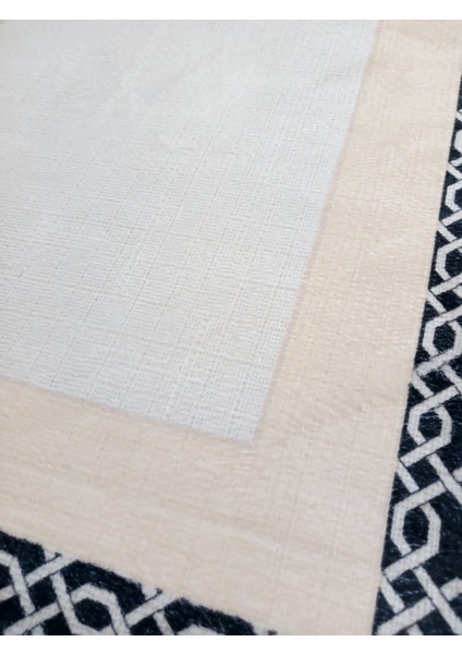 Sanisa Damla Bej 80 x 200 cm. Bambu, Kaymaz, Dökülmez Pamuk Dokuma Taban Banyo Halısı modelleri