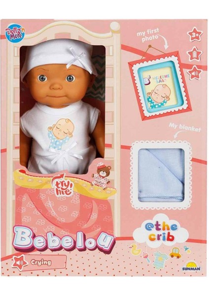5683 Bebelou Sesli Hoş Geldin Bebeği 30 cm -Sunman
