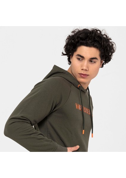 Subject Erkek Haki Sweatshirt