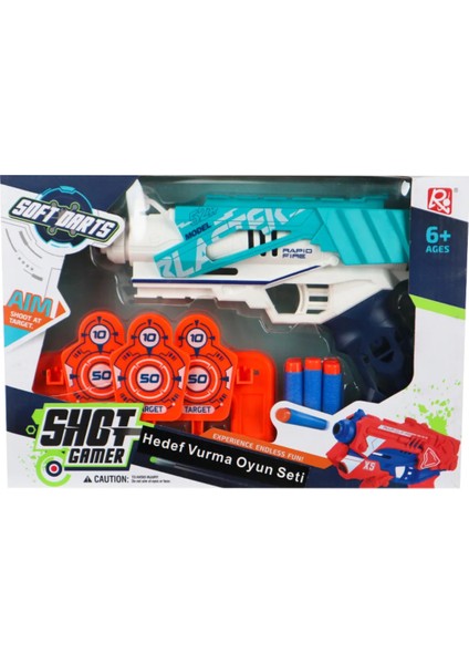 Hedefli Dart Tabancası 24 cm fiyatları