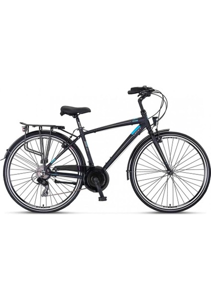2838 Ventura M-Dmd-V Erkek Şehir Bisikleti 460H V 28 Jant 21 Vites Siyah Mavi