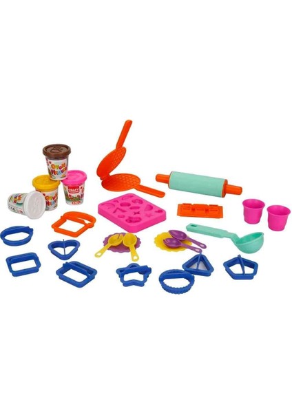 3493 Crafy Tatlı Düşler Oyun Hamuru Seti 200 G 22 Parça