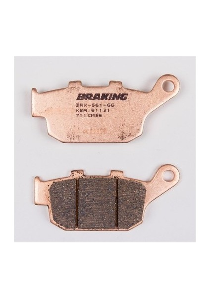 711CM56 1991-1999 Honda Xl 600 Transalp Uyumlu Arka Fren Balatası Sinterli Balata fiyatları