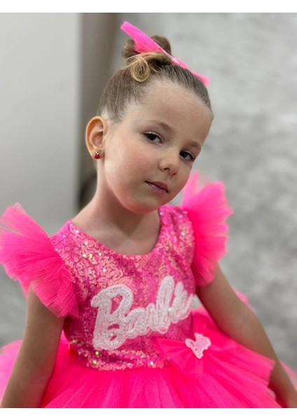 Barbie Kız Çocuk Abiye Elbise fiyatları