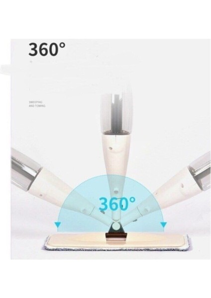 Pratik Sprey Mop Seti ve 10 Yedek Bez Hediye, Temizlik Kolaylığı Sağlar