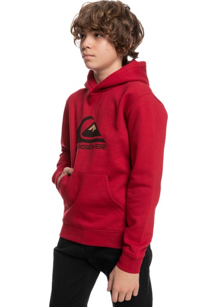 Big Logo Youth Erkek Çocuk Sweatshirt Kırmızı indirimleri