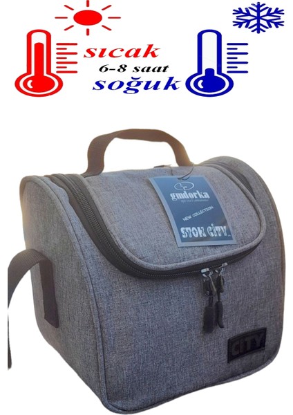 Lisanslı Sıcak Soğuk Termal Su Geçirmez Geniş Beslenme Çantası Yemek Çantası Biberon Çantası