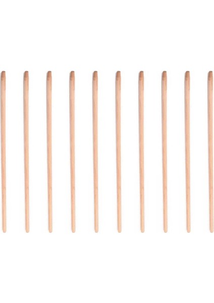 Gürgen Ahşap Vidalı Fırça, Faraş, Çeksil, Süpürge Sapı 120 Cm, 10 Adet