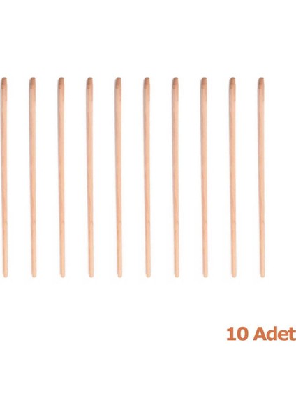 Gürgen Ahşap Vidalı Fırça, Faraş, Çeksil, Süpürge Sapı 120 Cm, 10 Adet fiyatları