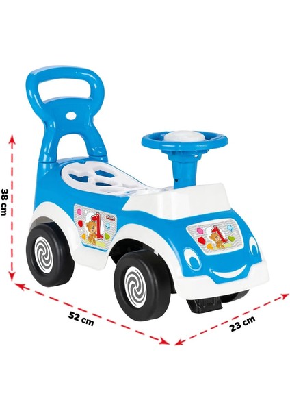 Bultaklı Bin Git Ilk Arabam | 12+ Ay | 20 kg Kapasite Kornalı Emniyetli Oyuncak Araba fiyatları