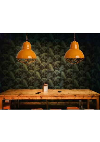 Modern Sarı Kafesli Avize, Restoran, Kafe, Mutfak, Yemek Salonu Için Şık Aydınlatma fırsatları
