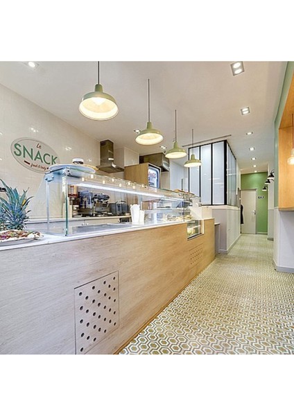 Açık Yeşil Sarkıt Avize, Ofis ve Cafe Ortamları Için Şık Aydınlatma Seçeneği