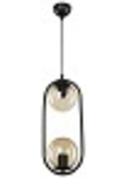 Şık Beyaz Tekli Sarkıt Işıklandırma Parçası