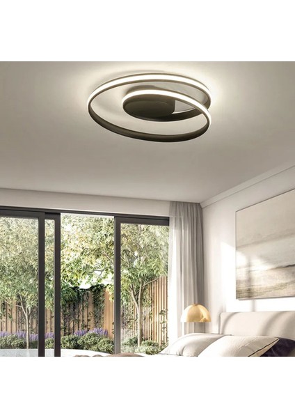 3 Renk Gövde Seçenekli Modern Girdap LED Avize, Şık ve Şeffaf Tasarım fiyatları