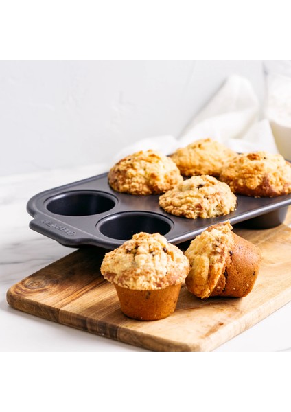 Thermolon™ Yüzey 6’lı Muffin Kabı – Pfas’sız Yapışmaz Kaplama, Sağlıklı ve Dayanıklı Fırın modelleri