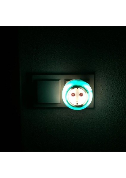 Yeşil Led'li ve Anahtarlı Prizli Gece Lambası, Şık ve Kullanışlı Tasarım fiyatları