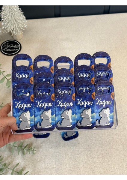 3 Boyutlu Kabartmalı Yeni Doğan Mevlit Hediyelik Konsept Bebek Açacak Magnet-Kurtlu-Toplam 20 Adet fiyatları