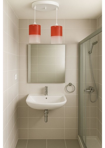 Renkli Cam Akrilik Sarkıt Avize, Modern Dekoratif Işık, Genç ve Çocuk Odası, Mutfak, Banyo modelleri