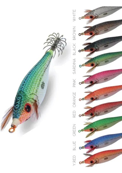 Premium Gira 2.0 Kalamar Zokası 6.5 cm 8 G. #renk: Green fiyatları