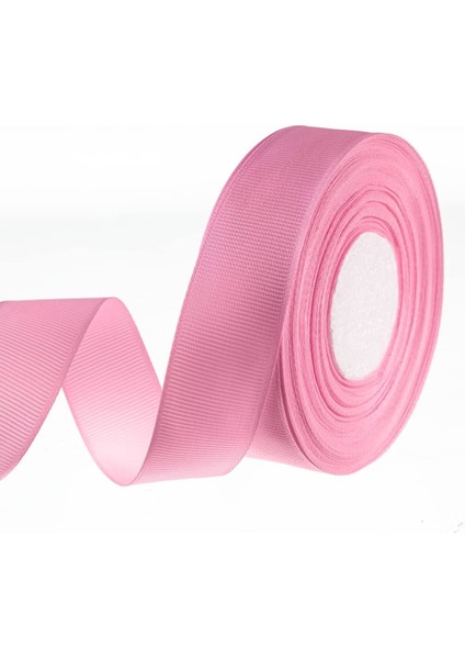 Pembe Grogren Kurdele 4 cm 10 Metre