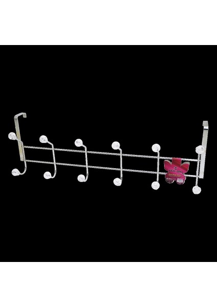 6 Kollu Krom Amerikan Kapı Arkası Askı (5047)