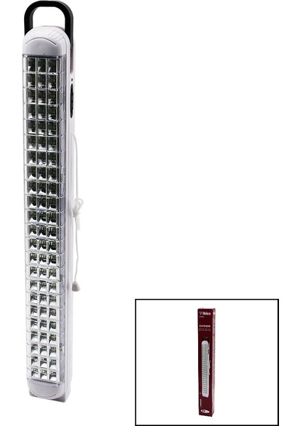69 LED Fiş Şarlı Işıldak Fener Taşıma Kulplu - Aç Kapa Çekme Ipli (5047)