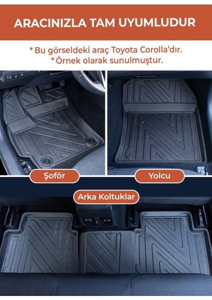 Havuzlu 4d Siyah Paspas Takımı,dacia-Duster 4x2 2023 ve Sonrası 4d Havuzlu Paspas Hediye Araç Kokusu fiyatları