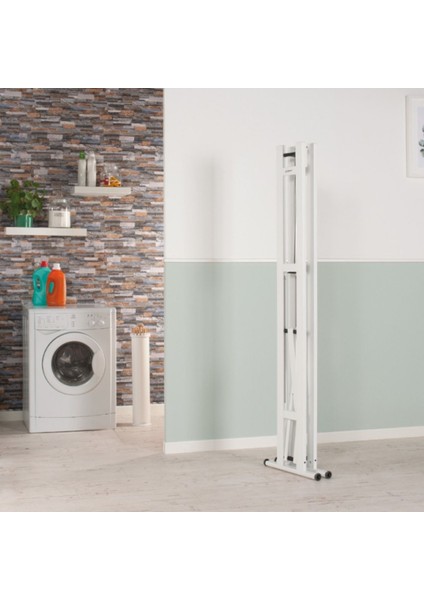 Snake 90 Katlanabilir Elbise Askısı Ceviz Rengi