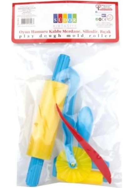 Oyun Hamuru Kalıbı 5 Adet Play Dough