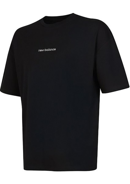 New Balance Lifestyle Unisex Tshirt Siyah Tişört UNT3535-BK