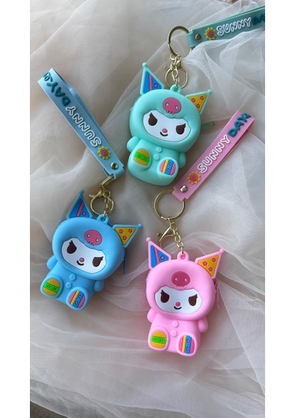 Kuromi Anahtarlık Cüzdan Pembe fırsatları