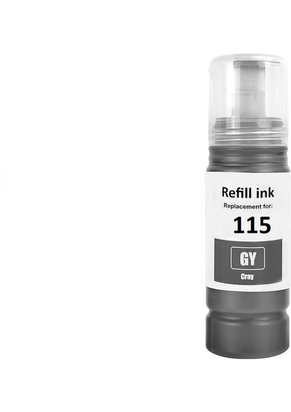 Epson T115 (115) Epson Ecotank L8160 Epson Ecotank L8180 Uyumlu 6 Renkli Muadil Mürekkep Seti 70'er ml fırsatları