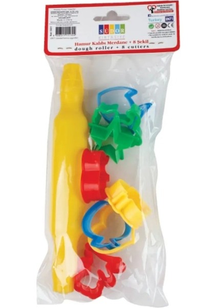 Südor Oyun Hamuru Kalıbı Merdane 8 Şekil