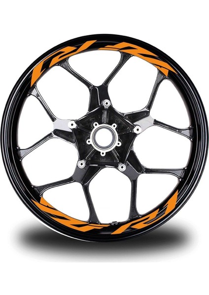 Yzf R1 Yazılı 8Li Jant İçi Yazı Sticker Etiket