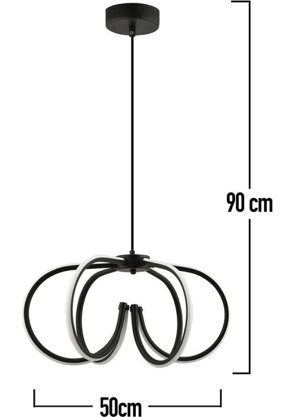 Modern Çok Renkli LED Sarkıt 94W Mutfak, Banyo ve Salon Aydınlatması indirimleri