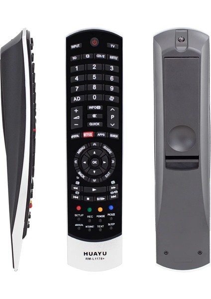 Kl RM-L1178+ Toshıba Netflıx Tuşlu Lcd-Led Tv Blisterli Kumanda (5047)