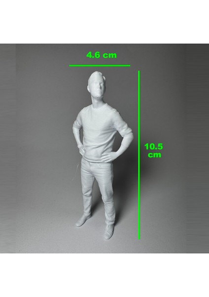 Aile Serisi 2 - Plastik Oyuncak Boyama Seti - Anne, Baba ve Erkek Çocuk modelleri
