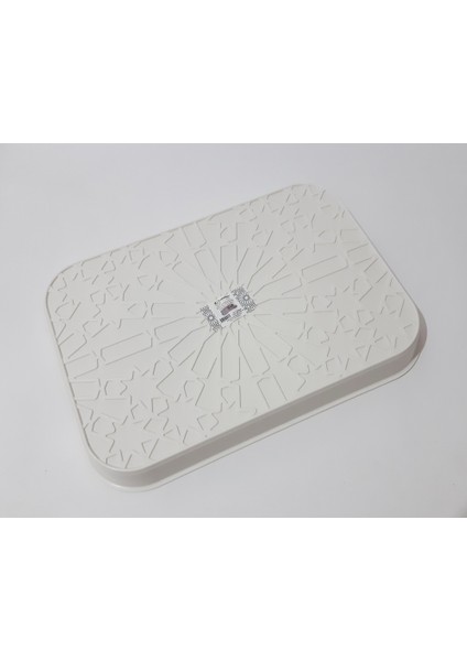 Çay Tepsi 34X24X3.5 cm Desenli Plastik Dikdörtgen Çay Kahve Tepsisi Sunum Tepsi fiyatları