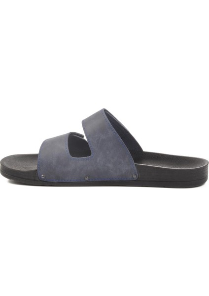 PC-7039 M Büyük Numara Lacivert Erkek Terlik fiyatları