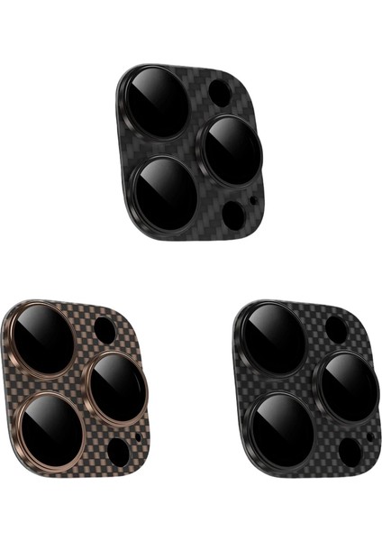 Apple Iphone 16 Pro & Iphone 16 Pro Max Kevlar Kamera Koruma Lens Koruyucu Temperli Cam Uygulama Aparatlı Ar fiyatları